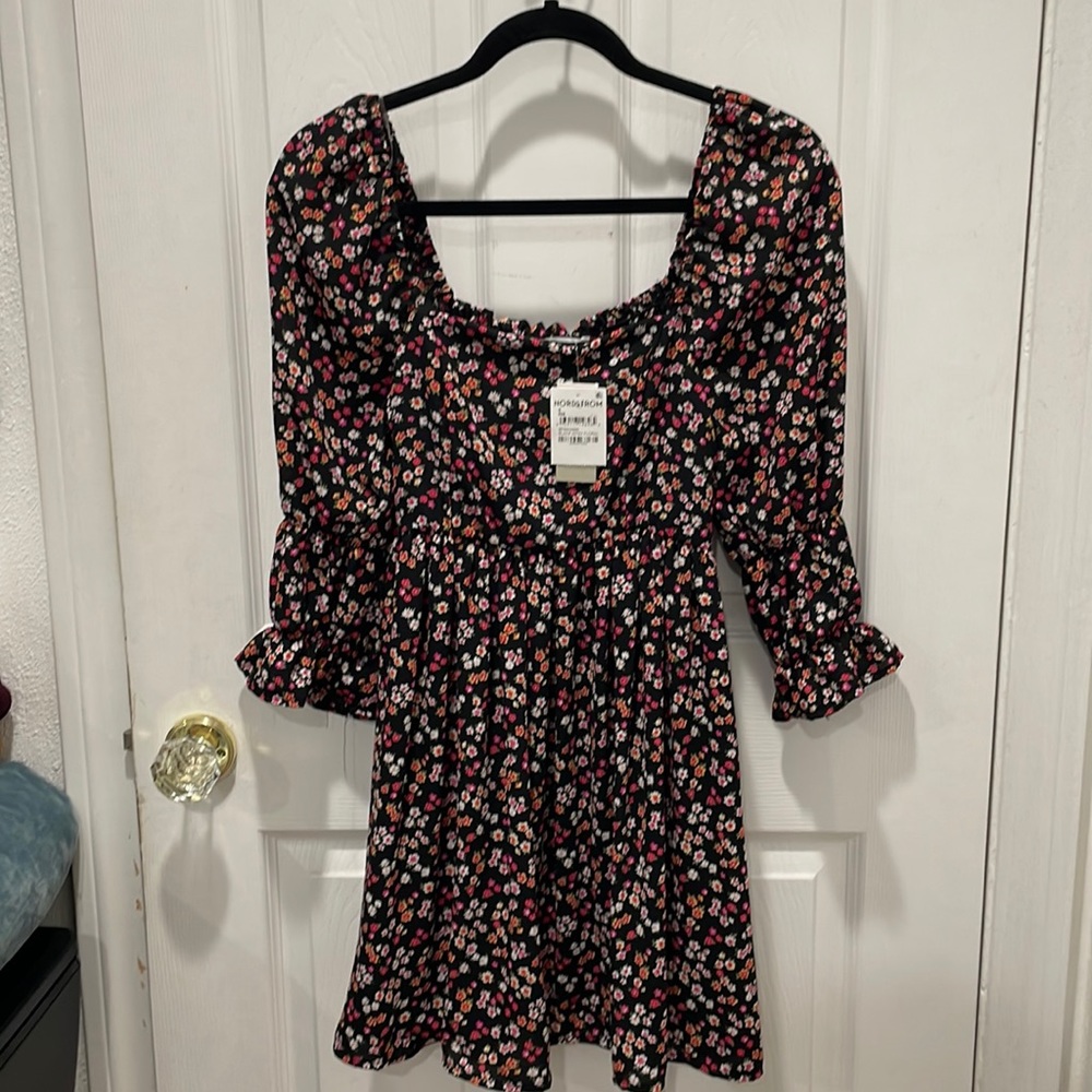 Nordstrom mini floral dress